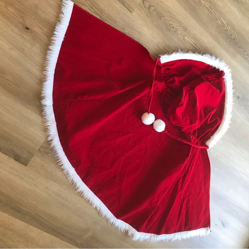 4T Girls Res Christmas cloak
